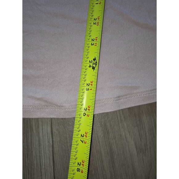 Chicos Womens Long Sleeve Light Pink Top Size 3 Rayon/Spandex - Picture 6 of 6